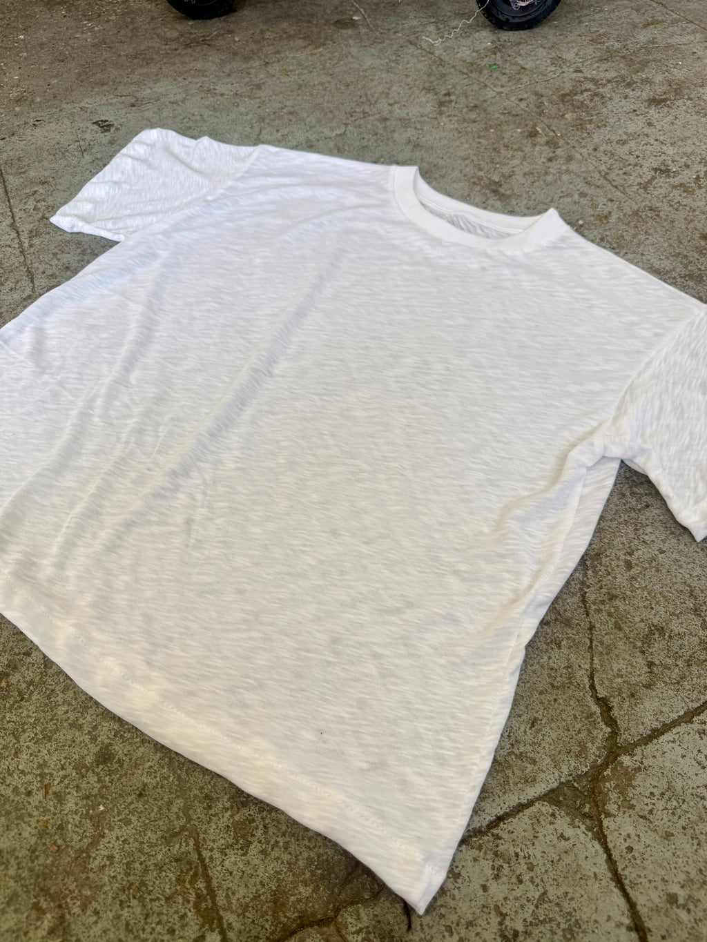 100% Cotton Slub Tee