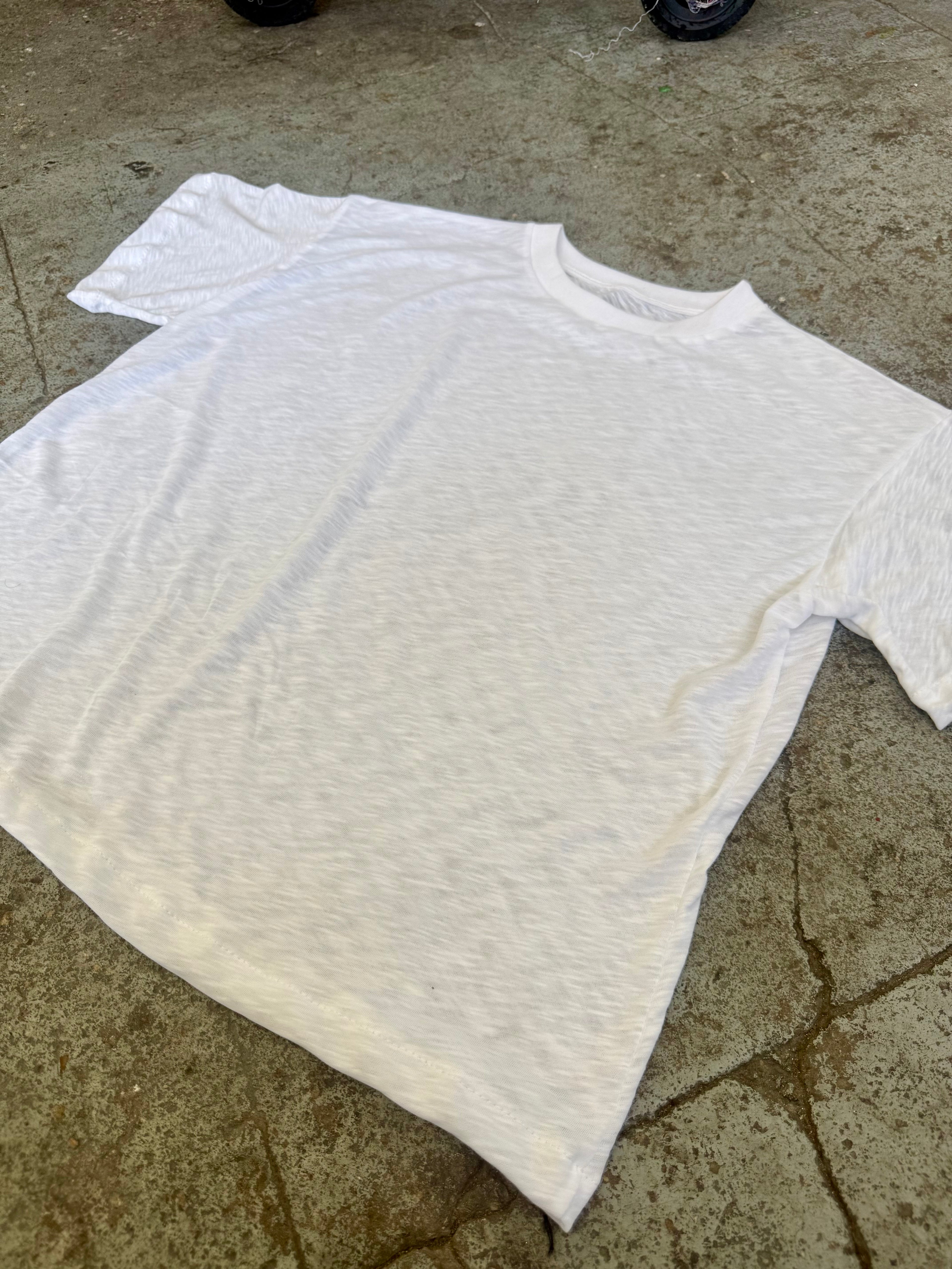 100% Cotton Slub Tee